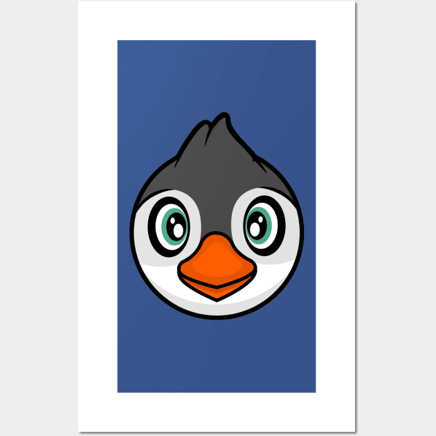 Penguin Mersey Wall Art by MOULE